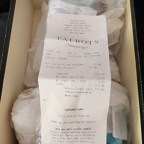 Talbots Women's Blue Sandals - Picture 6 of 6